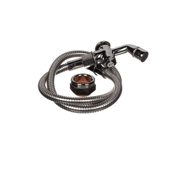 (image for) T&S Brass B-0101-BKF PUSH BUTTON SPRAY VALVE, 36 STAINLESS FL